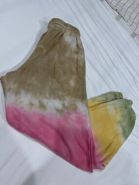 Tie-Dye Jogger Pants - Multicolor